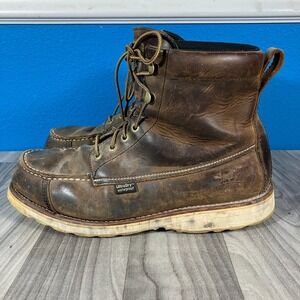 Irish Setter Wingshooter Mens Size 11 Boots Brown Leather Waterproof Hunt 891